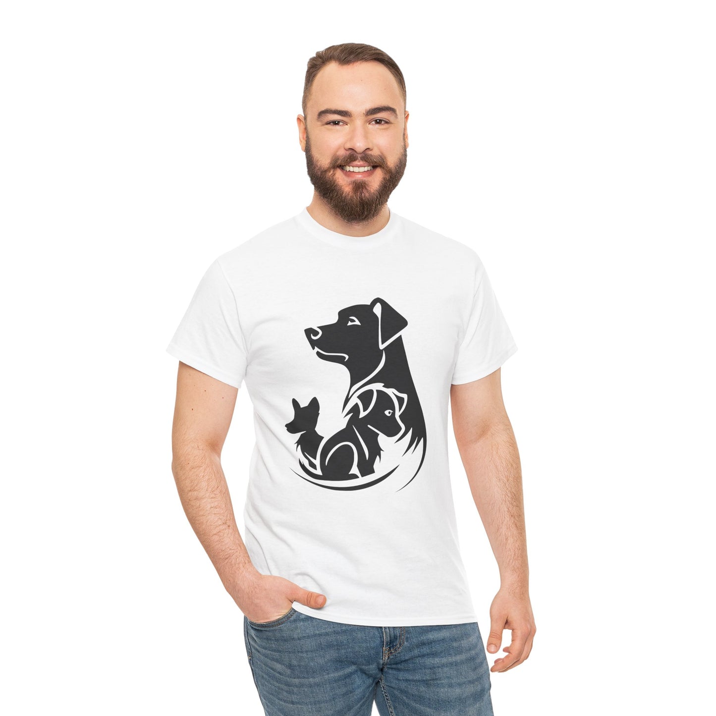 Stylish Unisex Heavy Cotton T-shirt | Paw Maw