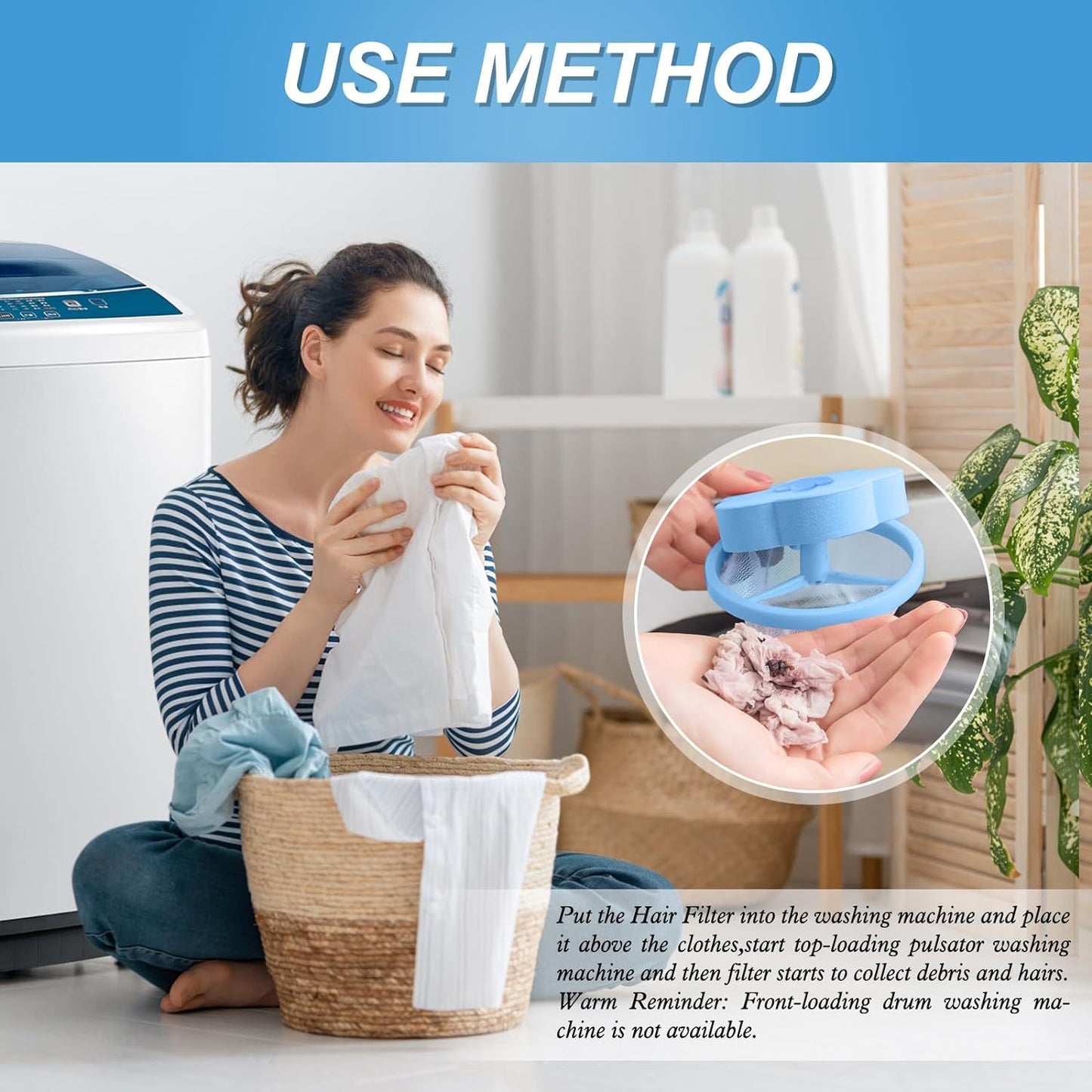 Laundry Pet Hair Catcher | Paw Maw